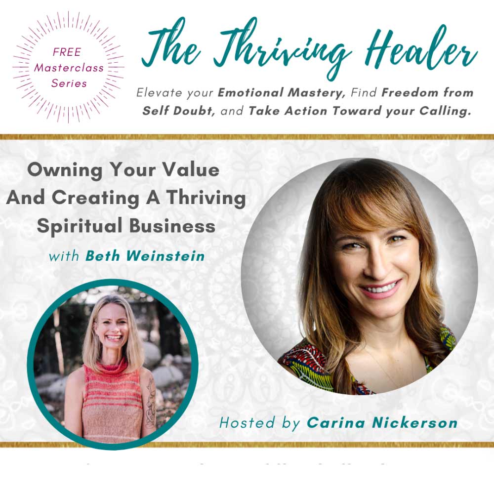 Beth Weinstein - Shaman Sisters Sessions Podcast - spiritual business and activism