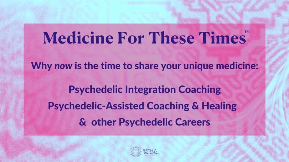 Coaching and Psychedelics - Psychedelic Integration Coaching and Psychedelic-Assisted Coaching