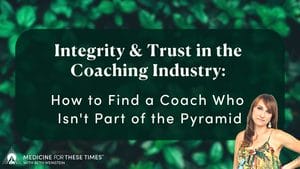 Integrity Trust in the Coaching Industry How to Find a Coach Who Isn't Part of a Pyramid